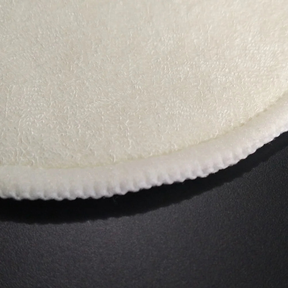 8pcs Bamboo Nursing Pads Washable Reusable Leakproof Antibacterial For Sensitive Skin Day Night Use Comfortable Fit