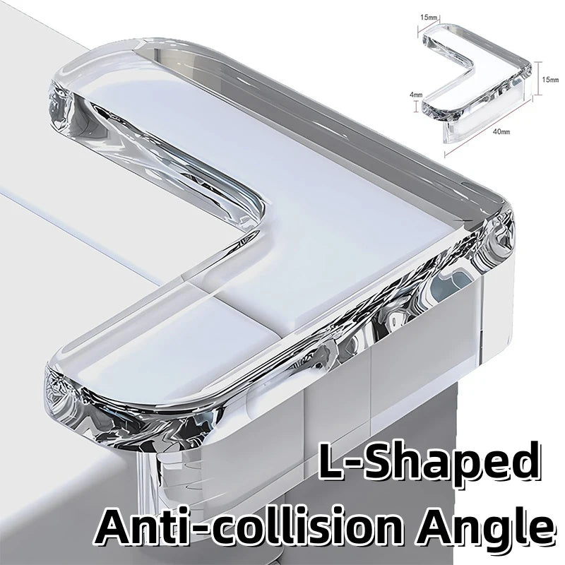 4~16 PCS Child Baby Safety Silicone Protector Table Soft Transparent Children Anti Collision Table Corner Edge Protection Cover - AliExpress 13