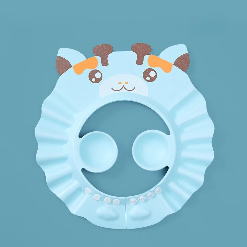 Kids Bath Shower Cap with Ear Protection