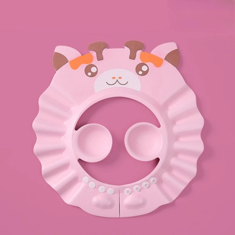 Kids Bath Shower Cap with Ear Protection