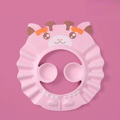 Kids Bath Shower Cap with Ear Protection