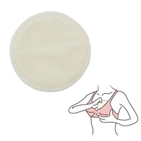 8pcs Bamboo Nursing Pads Washable Reusable Leakproof Antibacterial For Sensitive Skin Day Night Use Comfortable Fit